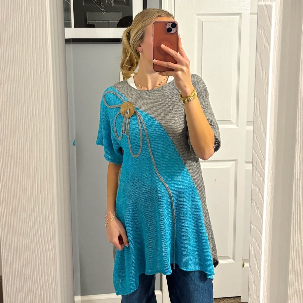 Vintage Zoja Knit Sweater Dress Cover Up